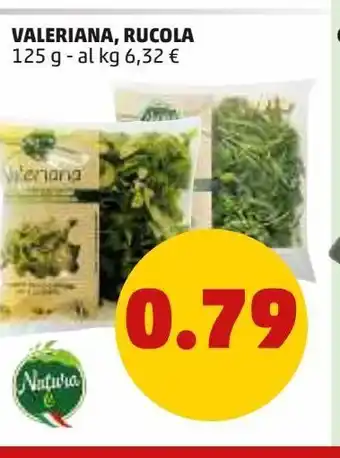 PENNY Valeriana, rucola offerta