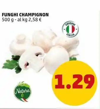 PENNY Funghi champignon 500g offerta