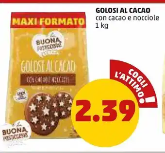 PENNY Golosi al cacao con cacao e nocciole 1 kg offerta