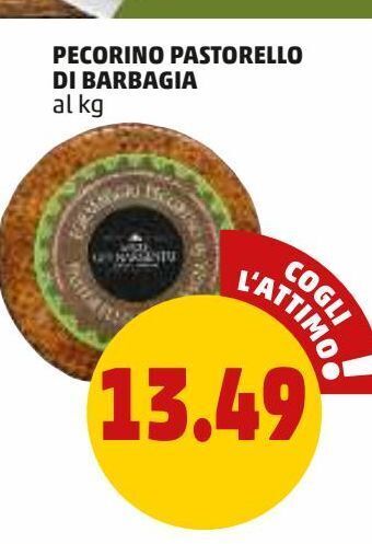 PENNY Pecorino pastorello di barbagia offerta