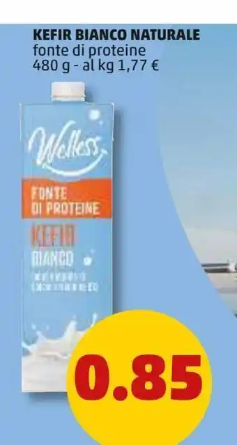 Kefir bianco naturale fonte di proteine 480g
