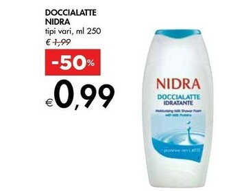 Bennet Nidra Doccialatte offerta