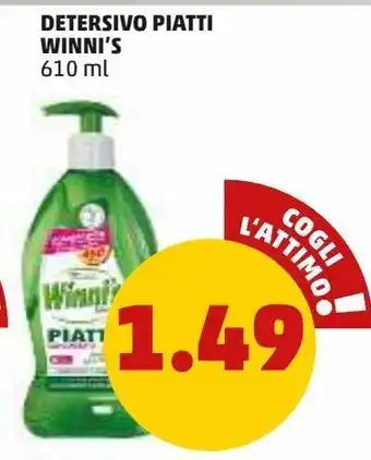 PENNY Detersivo per piatti winni's 610ml offerta