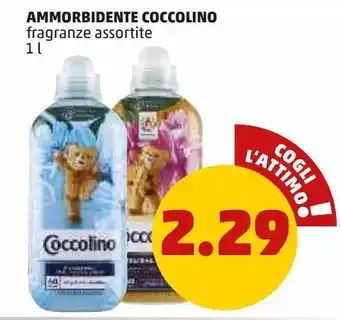 PENNY Ammorbidente coccolino fragranze assortite 1 l offerta