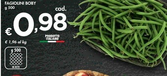 Bennet Fagiolini Boby offerta