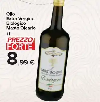 Carrefour Market Olio extra vergine di oliva biologico masto oleario 1 l offerta