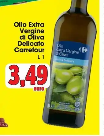 Carrefour Market Olio extra vergine di oliva delicato carrefour 1 l offerta