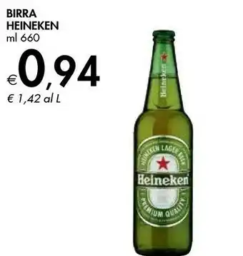 Bennet Heineken Heineken - Birra Heineken 660 g(ml) offerta