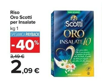 Carrefour Market Scotti Riso Oro Classico offerta