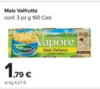 Carrefour Market Valfrutta Mais offerta