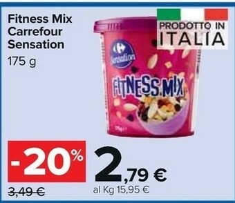 Carrefour Fitness Mix Sensation