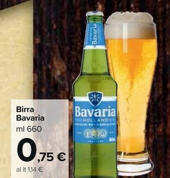 Carrefour Market Bavaria Birra offerta