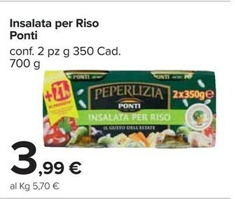 Carrefour Market Ponti Insalata Per Riso offerta