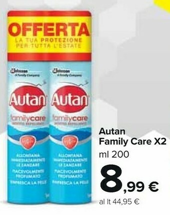 Carrefour Market Autan Family Care offerta