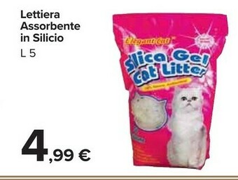 Carrefour Market Elegant Cat Lettiera Assorbente In Silicio offerta