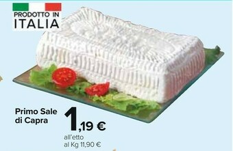 Carrefour Market Primo sale Carrefour Di Capra offerta