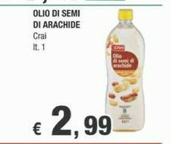 Crai Olio di semi offerta