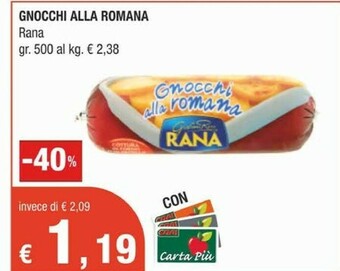 Crai Rana Gnocchi di patate offerta