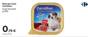Carrefour Carrefour Paté Per Cani offerta