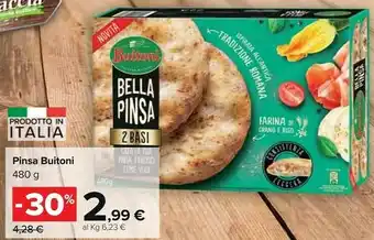 Carrefour Buitoni Pinsa offerta