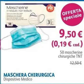 Lloyds Farmacia Maschera Chirurgica 50 Mascherine Chirurgiche TNT offerta