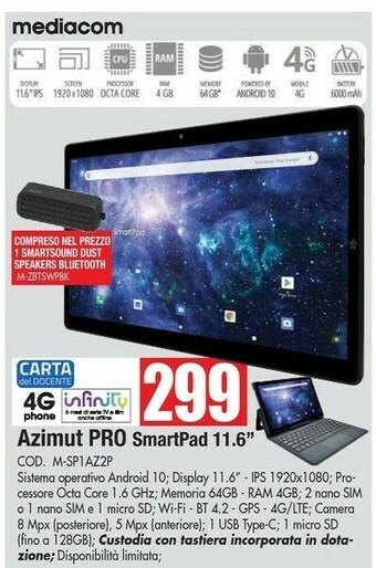 Vobis Mediacom Tablet mediacom offerta