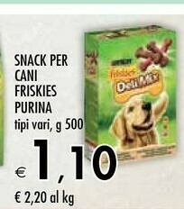 Bennet Purina Snack Per Cani Friskies offerta
