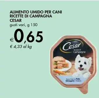 Bennet Cesar Alimento Umido Per Cani Ricette Di Campagna offerta
