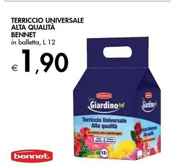Bennet Bennet Terriccio Universale Alta Qualità offerta