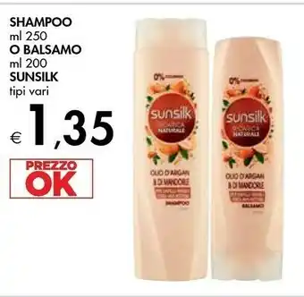 Bennet Sunsilk Shampoo 250ml offerta