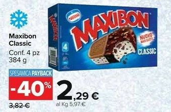 Carrefour Market Nestle Maxibon Classic offerta