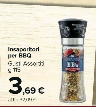 Carrefour Market Insaporitori Per BBQ Oregano offerta