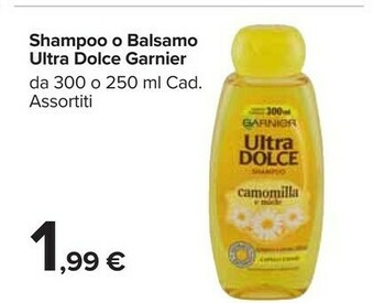 Carrefour Market Garnier Shampoo offerta