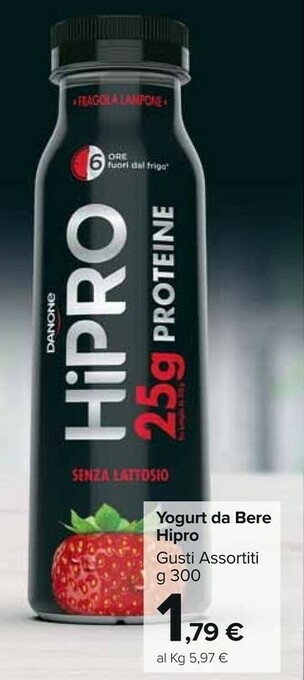Carrefour Market Hipro Yogurt Da Bere offerta
