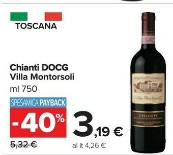 Carrefour Market Chianti offerta