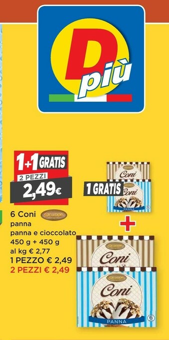 DPiù Gelato offerta