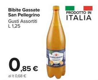 Carrefour San Pellegrino Bibite Gassate offerta
