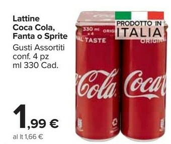 Carrefour Fanta Coca cola zero offerta