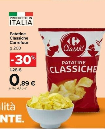 Carrefour Carrefour Patatine Classiche offerta