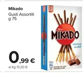 Carrefour Mikado Snack offerta