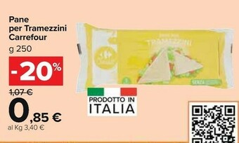 Carrefour Carrefour Pane Per Tramezzini offerta