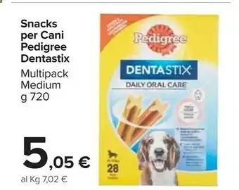 Carrefour Pedigree 140787 720g Senior Cibo Secco Per Cani offerta