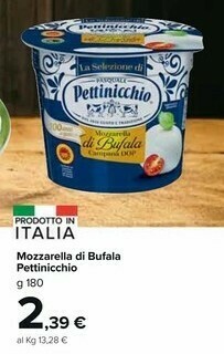 Carrefour Market Pettinicchio Mozzarella Di Bufala offerta