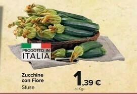 Carrefour Market Carrefour Zucchine Con Fiore offerta