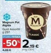 Carrefour Market Algida Magnum Pot White 297 G(ml) offerta