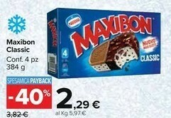 Carrefour Market Nestlè Maxibon Classic offerta