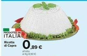 Carrefour Market Carrefour Ricotta Di Capra offerta