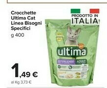 Carrefour Market Ultima Crocchette Cat Linea Bisogni Specifici offerta