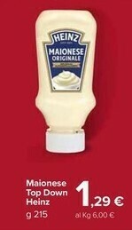 Carrefour Market Heinz Maionese 215 G(ml) offerta