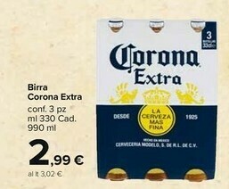 Carrefour Market Corona Extra Corona Birra Extra offerta
